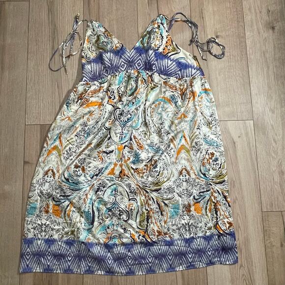 Sundance Multicolor Paisley Midi Dress - Picture 1 of 7